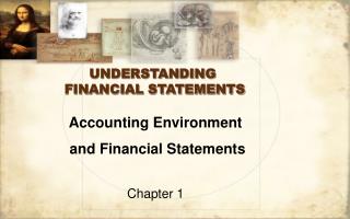 UNDERSTANDING FINANCIAL STATEMENTS