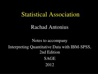 Statistical Association