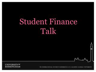 Student Finance Talk