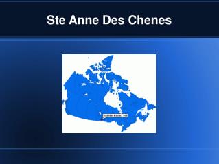 Ste Anne Des Chenes