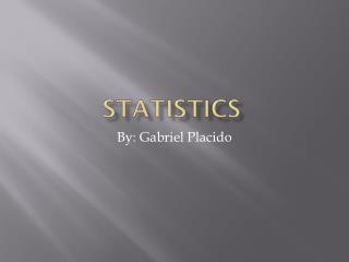 Statistics