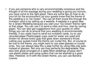If you are someone who is very environmentally conscious