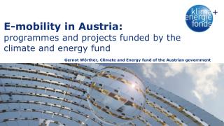E-mobility in Austria: programmes and projects funded by the climate and energy fund