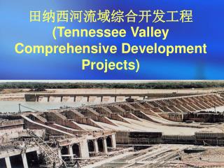 田纳西河流域综合开发工程 (Tennessee Valley Comprehensive Development Projects)