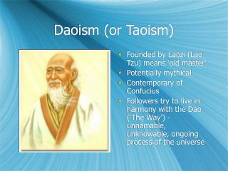 Daoism (or Taoism)