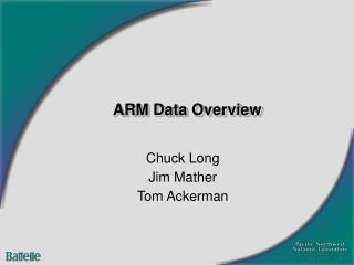 ARM Data Overview
