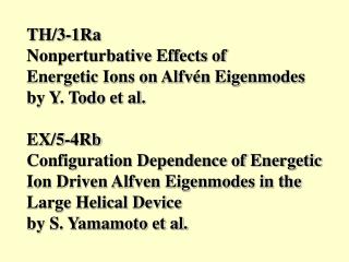 Nonperturbative Effects of Energetic Ions on Alfvén Eigenmodes