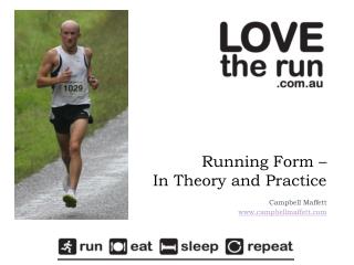 Running Form – In Theory and Practice