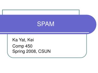 SPAM