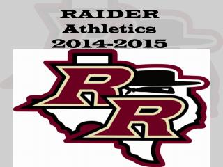 RAIDER Athletics 2014-2015