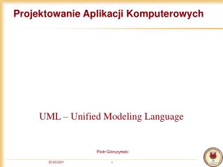 Projektowanie Aplikacji Komputerowych