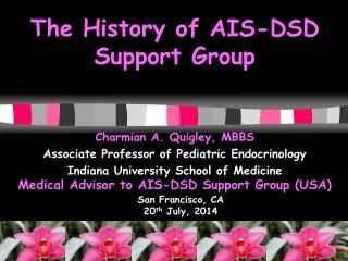 The History of AIS-DSD Support Group