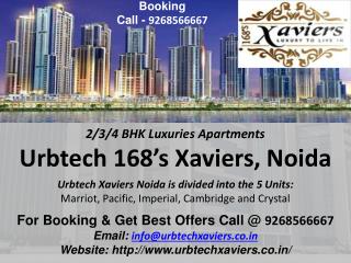 Xaviers 2/3/4 BHK Flats in Noida Call 9268566667