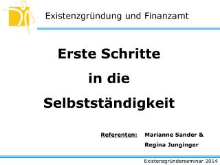 Existenzgründerseminar 2014