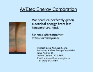 AVEtec Energy Corporation
