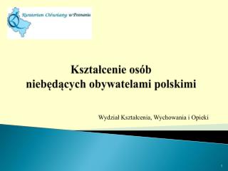Kształcenie osób niebędących obywatelami polskimi