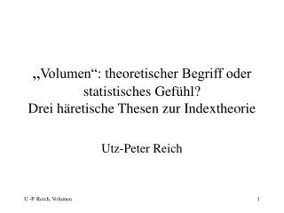 Utz-Peter Reich