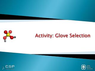 Activity: Glove Selection