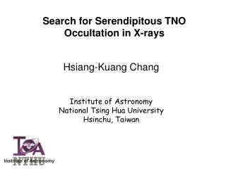 Search for Serendipitous TNO Occultation in X-rays