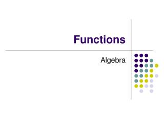 Functions