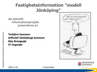 Fastighetsinformation ”modell Jönköping”