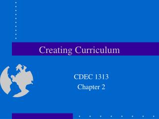 Creating Curriculum