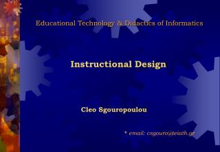 Educational Technology &amp; Didactics of Informatics