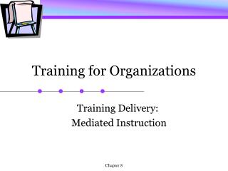 Training for Organizations