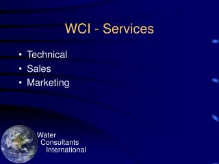 WCI - Services