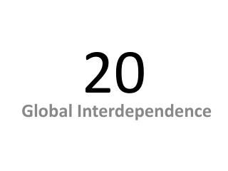 Global Interdependence