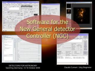Software for the New General detector Controller (NGC)