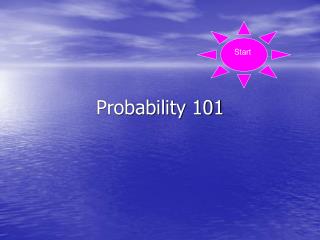 Probability 101