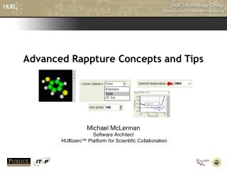 Advanced Rappture Concepts and Tips