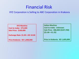 Financial Risk