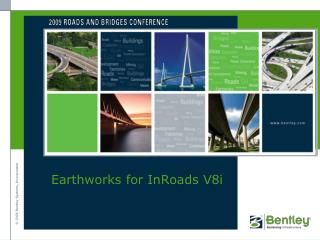Earthworks for InRoads V8i