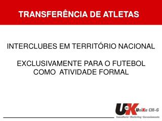 TRANSFERÊNCIA DE ATLETAS