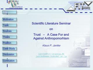 Scientific Literature Seminar on