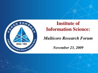 Institute of Information Science: