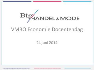 VMBO Economie Docentendag