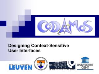 Designing Context-Sensitive User Interfaces