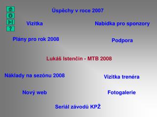 Lukáš Istenčin - MTB 2008