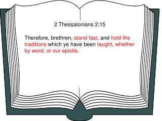 2 Thessalonians 2:15