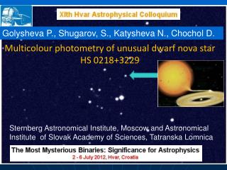 Multicolour photometry of unusual dwarf nova star HS 0218+3229
