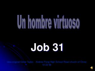 Job 31