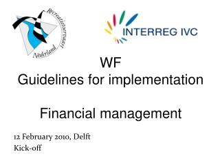 WF Guidelines for implementation Financial management