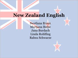 New Zealand English