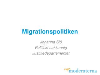 Migrationspolitiken