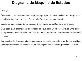 Diagrama de Máquina de Estados