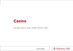 Casino Collaboration avec EURO RSCG CO