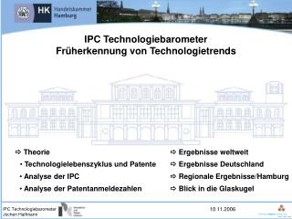 IPC Technologiebarometer Früherkennung von Technologietrends